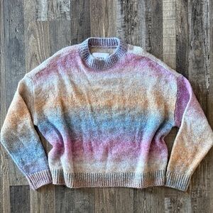 Pistola anthropologie rainbow pastel Sweater